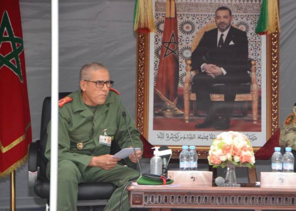 Le Général de corps d’armée Belkhir El Farouk, nouvel Inspecteur général des FAR