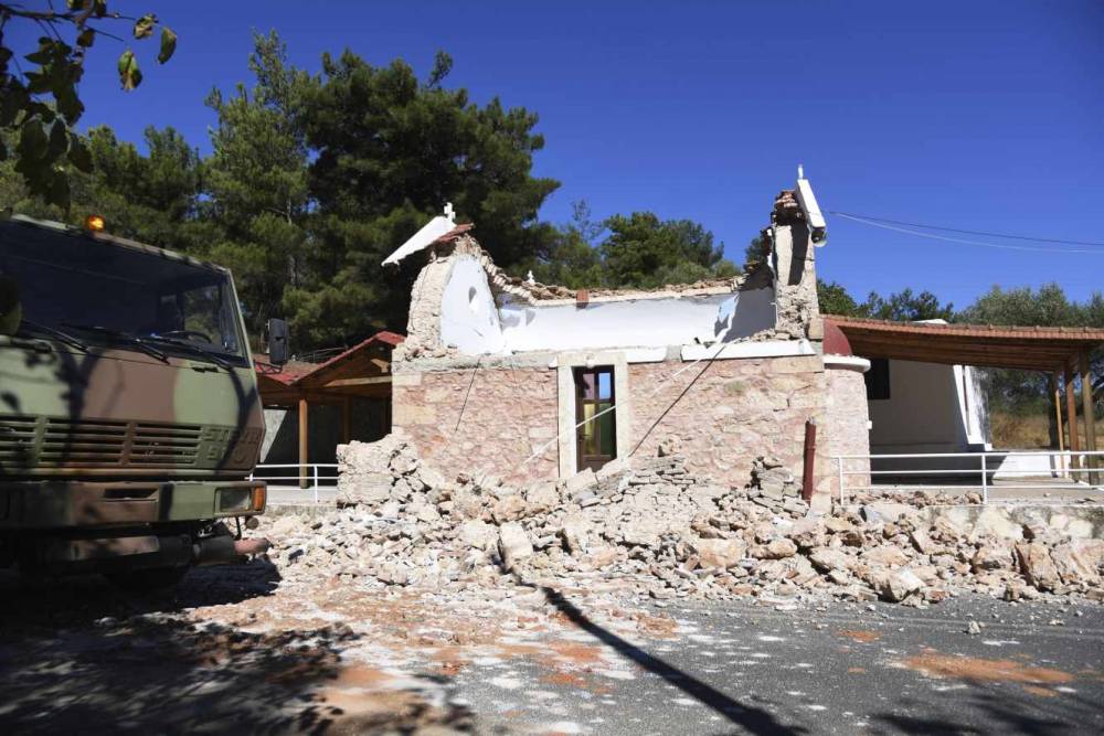 La Crète secouée par un séisme de magnitude 5,8