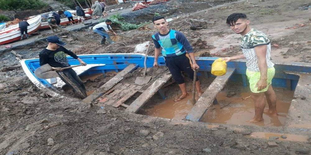 Inondations et dégâts matériels dans la région de Chefchaouen