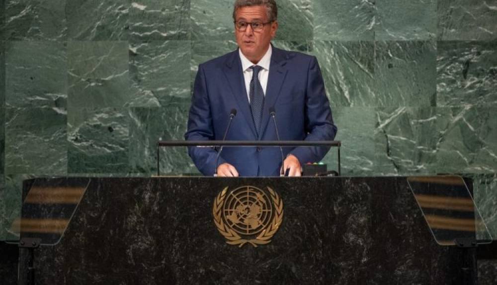 Assemblée de l’ONU : Akhannouch met l’Algérie devant ses responsabilités dans le conflit artificiel du Sahara