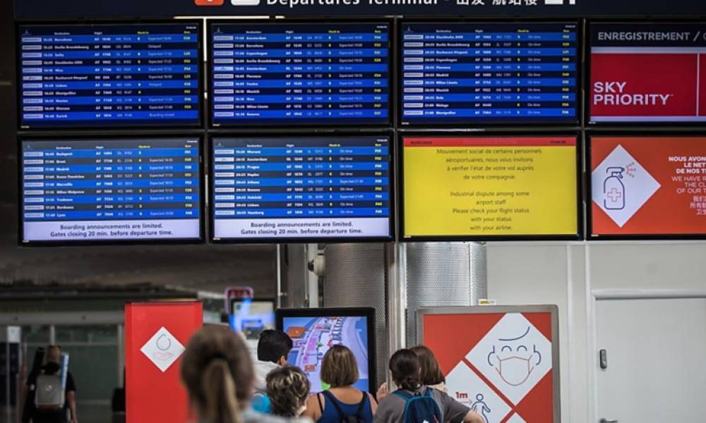 Trafic aérien : Fortes perturbations dans le ciel français causées par la grève des aiguilleurs