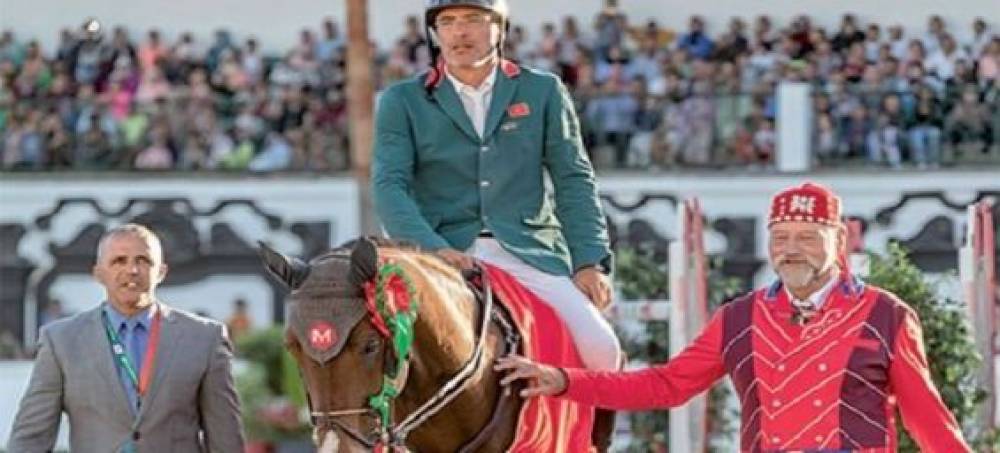 El Ghali Boukaa remporte le Grand prix roi Mohammed VI du concours de saut d'obstacles