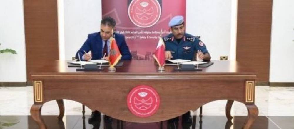 Le Qatar et le Maroc signent la déclaration sur l’échange d’informations relatives au Mondial