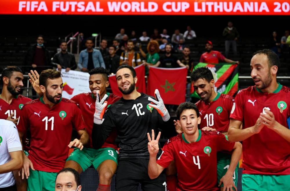 Réception en l'honneur de l'équipe nationale du Futsal