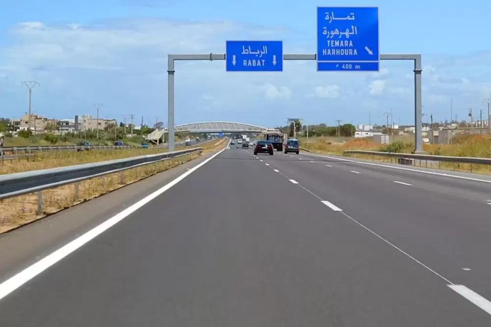 Circulation perturbée sur l'autoroute Rabat-Casablanca à partir du 19 septembre