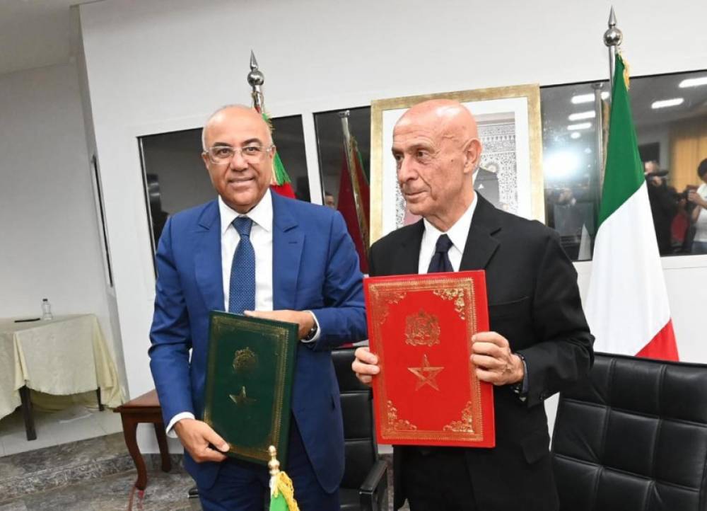 Signature à Rabat d'un MoU entre le Maroc et l'Italie pour le développement de l'enseignement supérieur