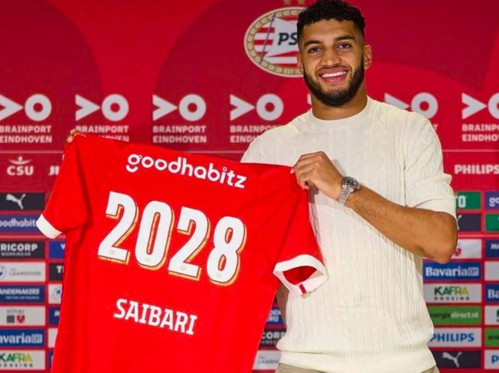 Ismael Saibari prolonge avec le PSV Eindhoven jusqu’en 2028