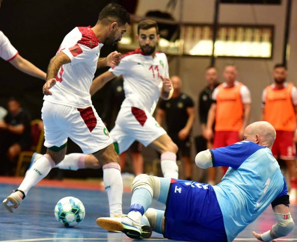 Futsal: le Maroc bat le Danemark (8-1)