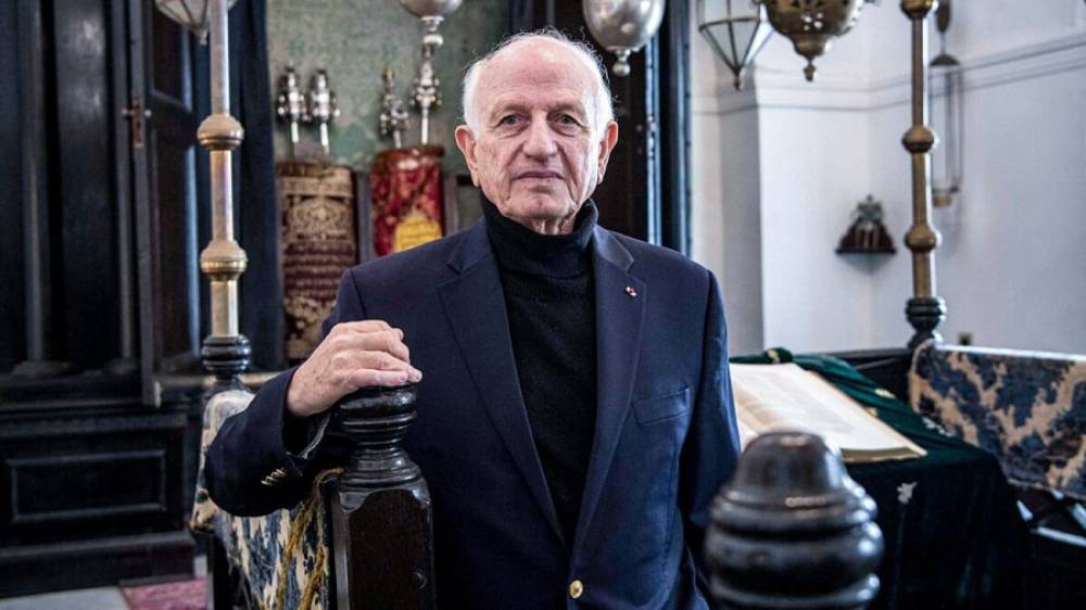 André Azoulay décoré de la Médaille d’Honneur par le chef d’Etat israélien