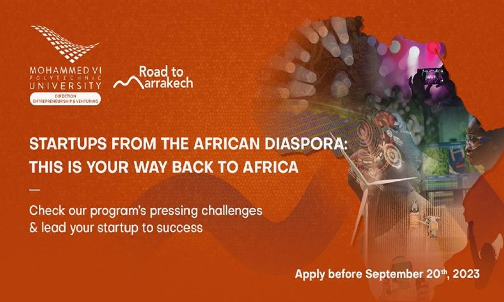 Road to Marrakech : L'UM6P lance l'appel à candidature pour le "Diaspora Entrepreneurship Program"