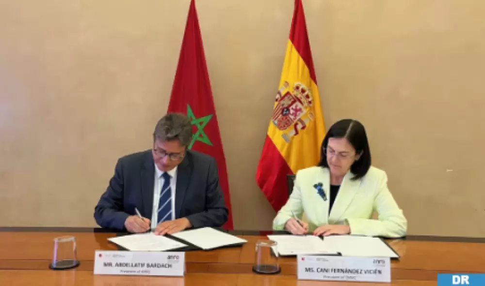 Espagne/Maroc : L'ANRE et la CNMC signent un MoU pour une régulation énergétique intégrée et durable