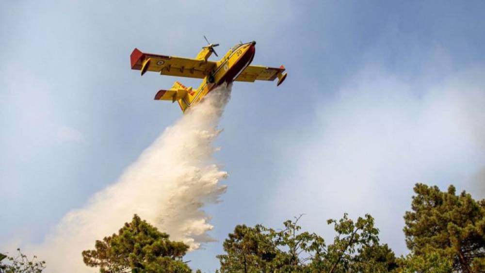 Sur instructions royales, les FAR déploient deux Canadair dans le cadre de la lutte contre les feux de forêt au Portugal