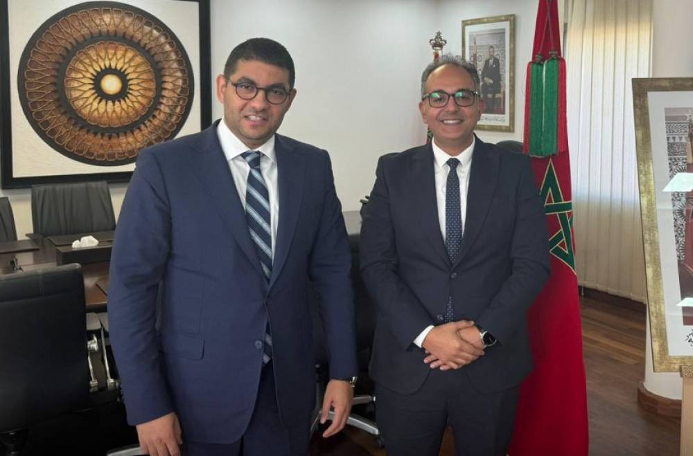 Mehdi Bensaid s’entretient à Rabat avec le directeur des politiques publiques de la plateforme "TikTok"