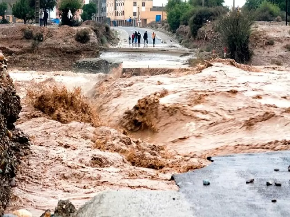 Inondations à Tata : Des images aériennes révèlent l'ampleur des dégâts (VIDEO)