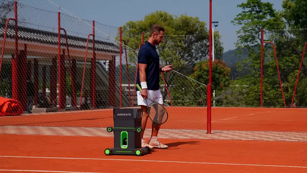 Et si votre futur coach de tennis était un robot ultra connecté ?