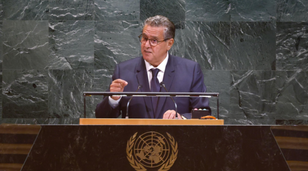 Akhannouch à l'AG de l’ONU: L'Afrique pointe au coeur des initiatives internationales impulsées par SM le Roi