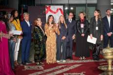 La styliste marocaine Hnia Harrati présente à Milan ses dernières créations, véritable hymne à la culture marocaine