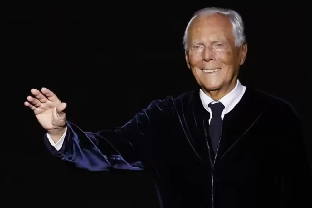 Décès du couturier italien Giorgio Armani à 91 ans