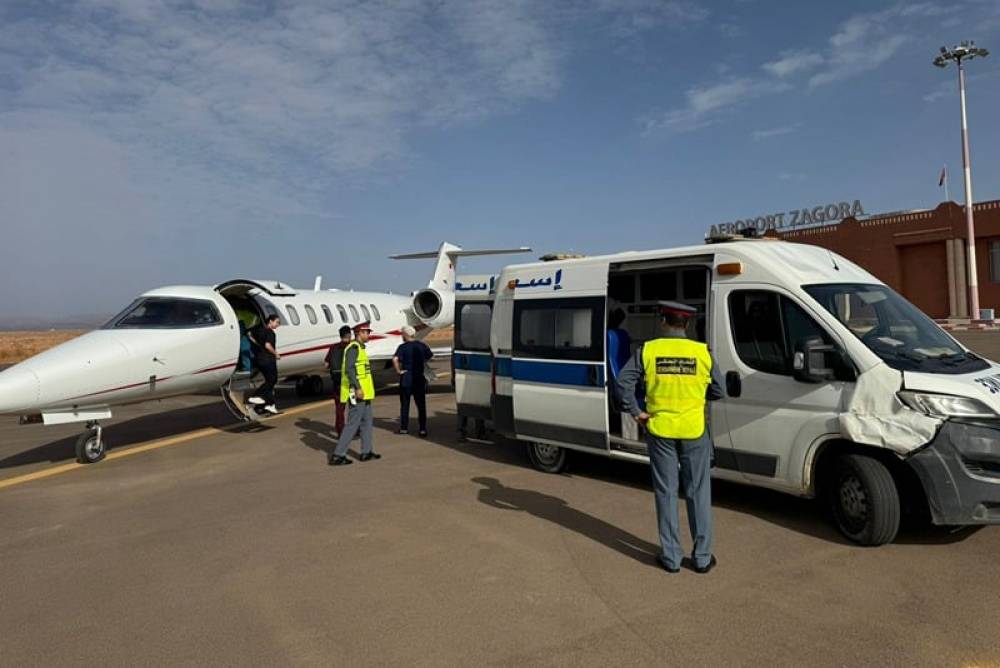 Zagora : Un enfant de 3 ans transféré d’urgence par avion médicalisé vers Rabat