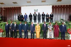 M. Akhannouch représente SM le Roi à la cérémonie d’investiture du Président de São Tomé-et-Principe réélu