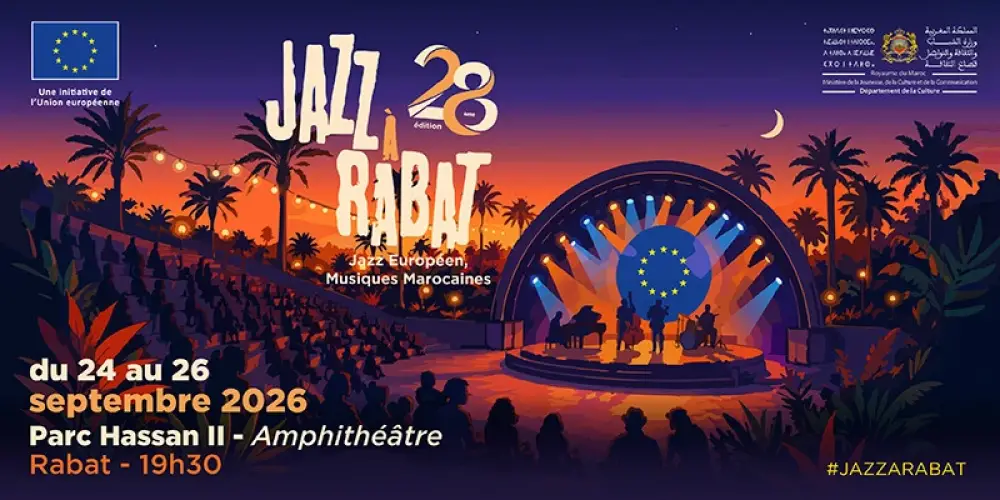 Coup d'envoi de la 28e édition du festival "Jazz à Rabat"
