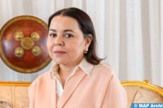 Arrivée au Maroc de la Première Dame de la République du Kenya Mme Rachel Ruto pour une visite de travail dans le Royaume