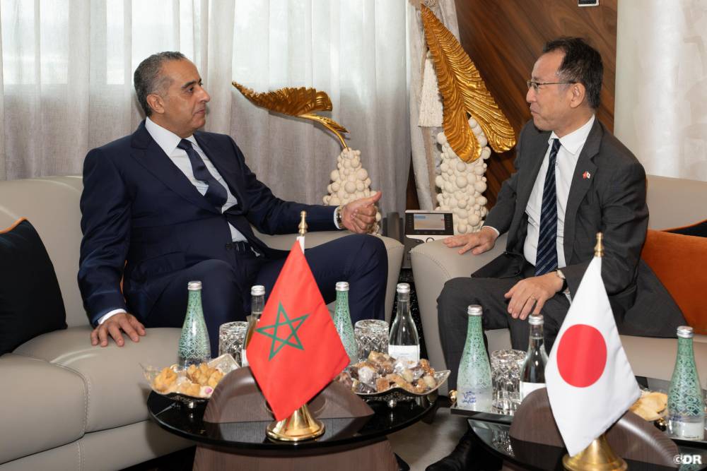 M. Hammouchi reçoit l’ambassadeur extraordinaire et plénipotentiaire du Japon à Rabat