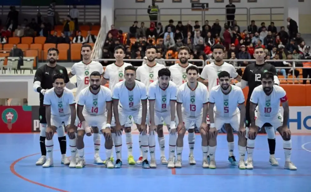 Futsal : le Maroc conserve sa 6e place mondiale chez les hommes, recule à la 26e chez les dames (FIFA)