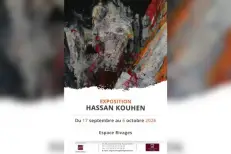 L’artiste Marocco-américain, Hassan Kouhen, expose à Rabat du 17 septembre au 6 octobre
