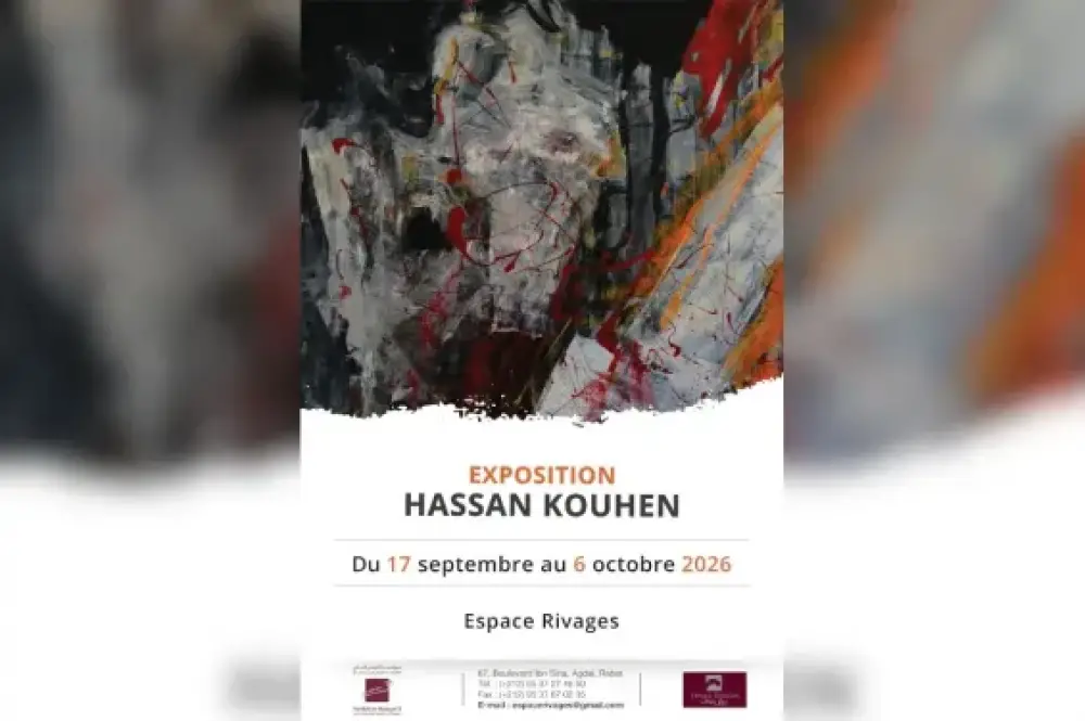 L’artiste Marocco-américain, Hassan Kouhen, expose à Rabat du 17 septembre au 6 octobre