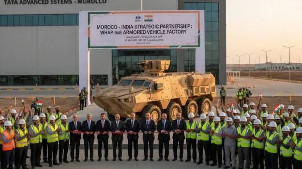 L'Inde met en avant le véhicule blindé WhAP 8×8 sur le marché africain de la défense