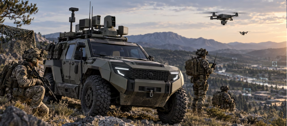 Renault Group et Thales inventent le véhicule tactique du futur