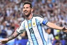 L’Argentine dévoile un maillot spécial pour le dernier match de Lionel Messi