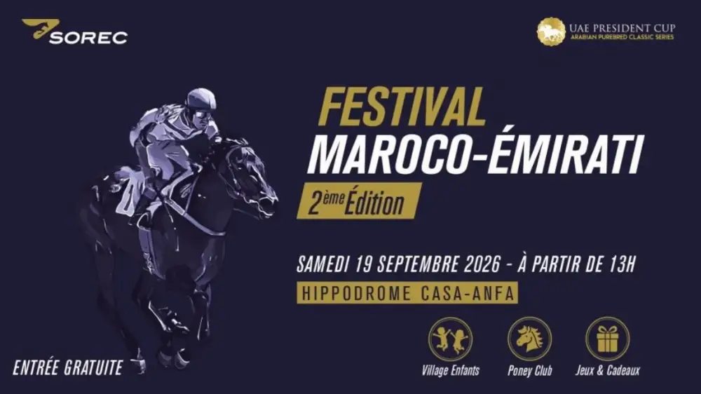Courses hippiques : UAE Moroccan Festival revient pour une deuxième édition le 19 septembre