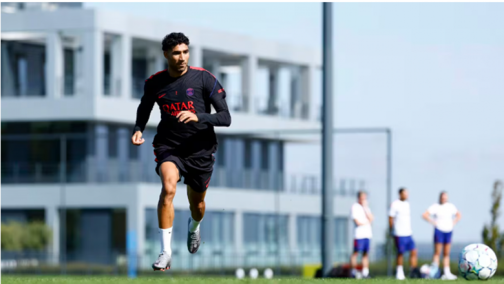 PSG: nouveau point médical sur Achraf Hakimi, en reprise individuelle
