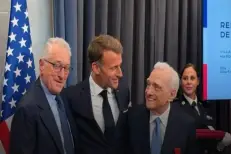 Macron décore Scorsese et De Niro à New York