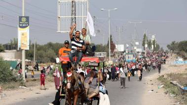 Palestine : Israël prêt à déplacer les Palestinien...