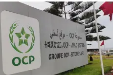 OCP résiste au choc du soufre et maintient sa marge opérationnelle